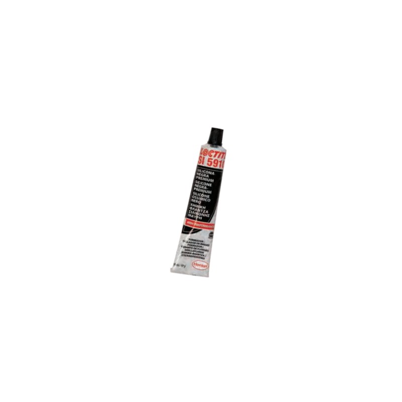 Self-levelling silicone sealant 80ml tube LOCTITE 5910 black-coloured gasket shape