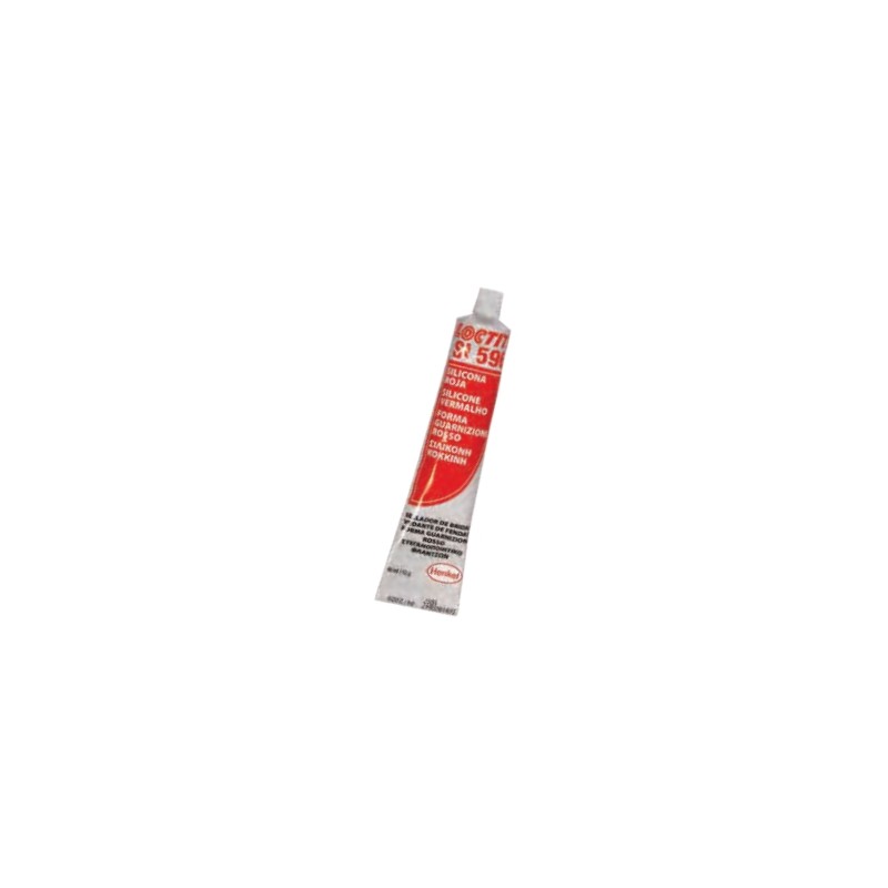 Selbstnivellierendes Silikonrohr 80ml LOCTITE 596 formt Dichtungen in roter Farbe