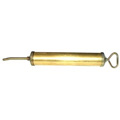 Brass suction and pressing oil syringe 250 gr.