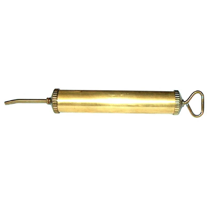 Brass suction and pressing oil syringe 250 gr.