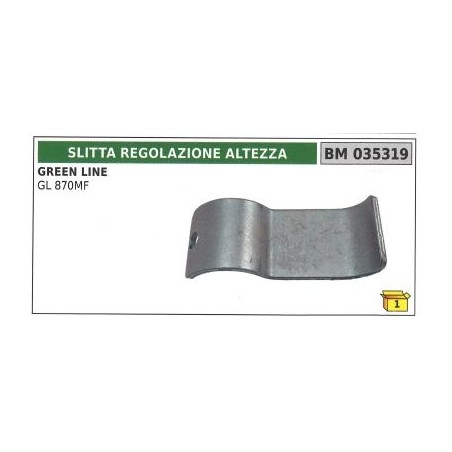 Slitta regolazione altezza per motofalciatrice GL 870MF | Newgardenstore.eu