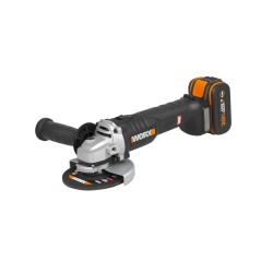WORX WX812 20V cordless grinder with 4Ah battery + rapid charger | Newgardenstore.eu