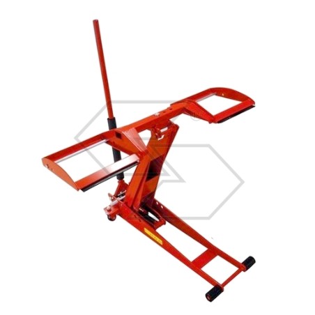 Sollevatore idraulico cliplift pro per alzare trattorini rasaerba portata 800 Kg | Newgardenstore.eu