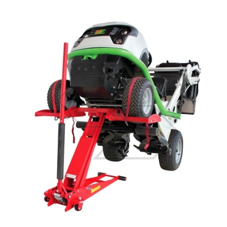 Hydraulic lift cliplift pro for lifting lawn tractors capacity 800 Kg