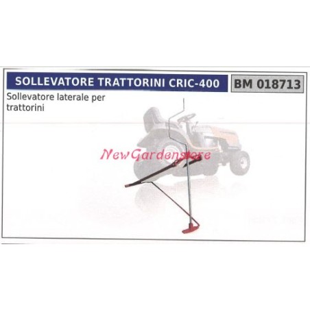 Sollevatore laterale per trattorino rasaerba tagliaerba tosaerba | Newgardenstore.eu