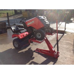 Lawn tractor lift various models clip lift pro capacity 800kg | Newgardenstore.eu