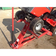 Elevador para tractor de césped varios modelos clip elevador pro capacidad 800kg | Newgardenstore.eu