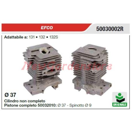 EFCO chainsaw piston cylinder only 131 132 132S 50030002R | Newgardenstore.eu