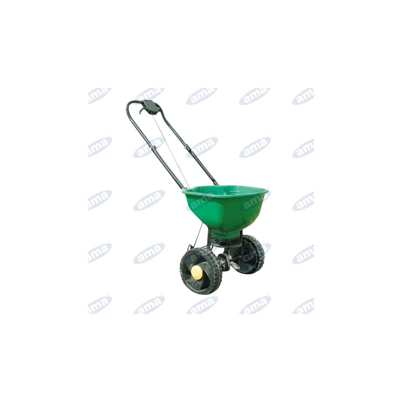 AMA S01759 push fertilizer spreader for lawn tractor