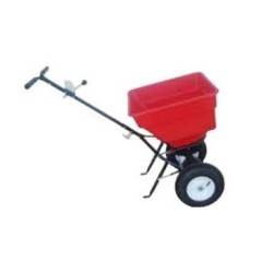 Wheeled manual fertiliser spreader 50 kg capacity | Newgardenstore.eu