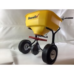 SNOWEX SP-65 esparcidor de sal centrífugo de empuje tolva de 45kg hasta 6mt | Newgardenstore.eu