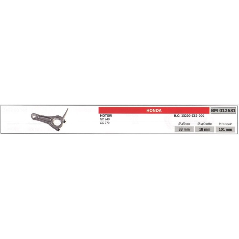 Connecting rod HONDA power tiller GX 240 270 012681