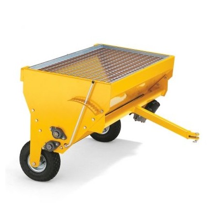 Epandeur de sel électrique 100 cm ORIGINAL tracteur de pelouse CASTELGARDEN TC HIGH END 122 cm | Newgardenstore.eu