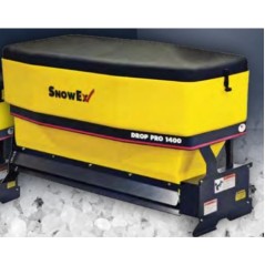 Gravity salt spreader 12V SNOWEX SD1400 hopper 400lt distribution 1.2 mt