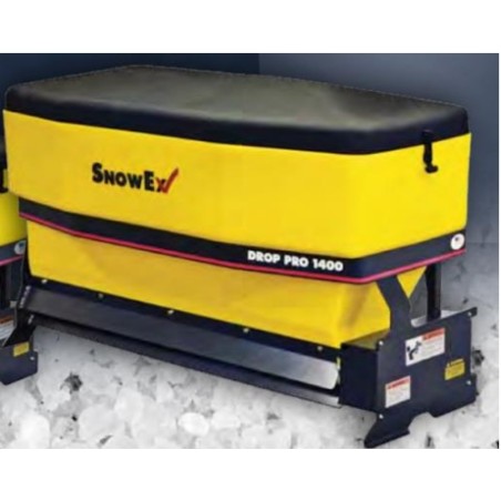 Spargisale a caduta 12V SNOWEX SD1400 tramoggia 400lt distribuzione 1.2 mt | Newgardenstore.eu