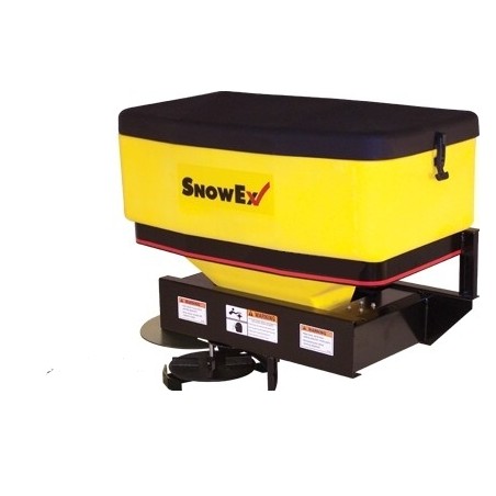 Gravity salt spreader 12V SNOWEX SD600-1 hopper 170lt distribution 9mt | Newgardenstore.eu