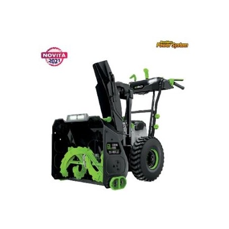 EGO SNT 2400 E battery-operated 56 Volt snow thrower with two-stage wheel drive | Newgardenstore.eu