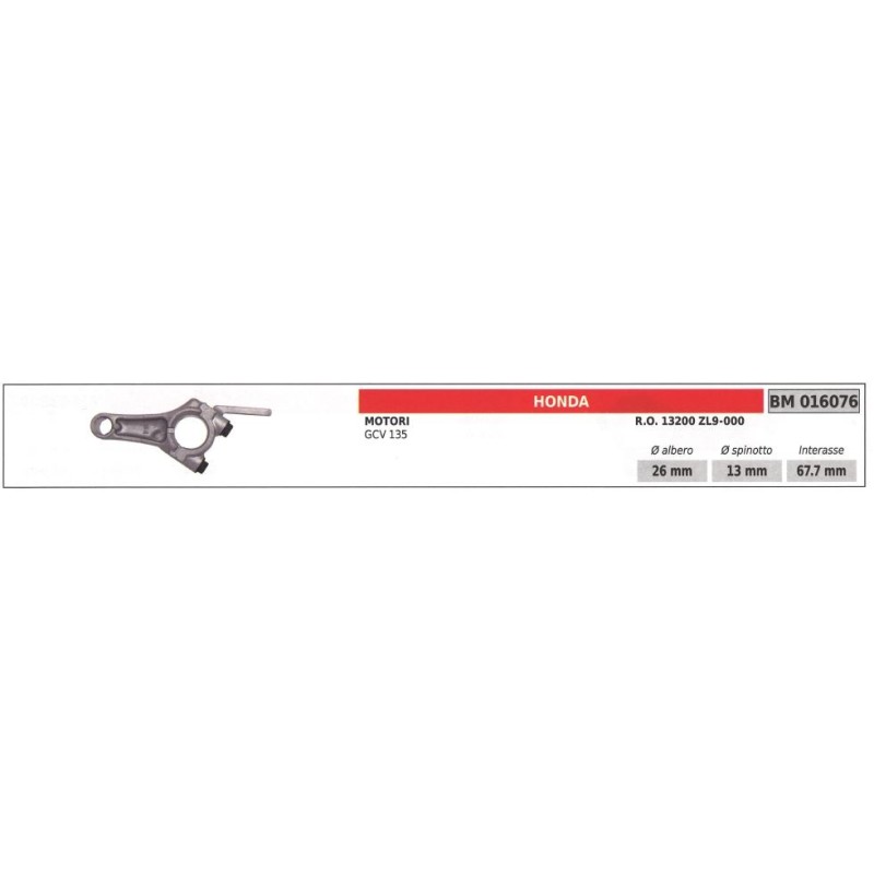 Biela motor HONDA cortacésped GCV 135 016076 13200 ZL9-000