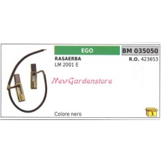 EGO black brush for lawn mower motor LM 2001 E 035050 423653 | Newgardenstore.eu