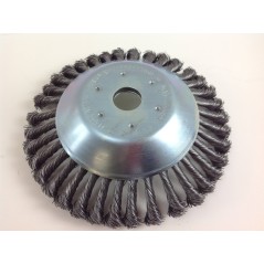 Universal brushcutter brush steel bristles blade Ø  200 mm MADE IN ITALY