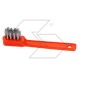 Brosse à bougie poils en laiton poignée en plastique R330107