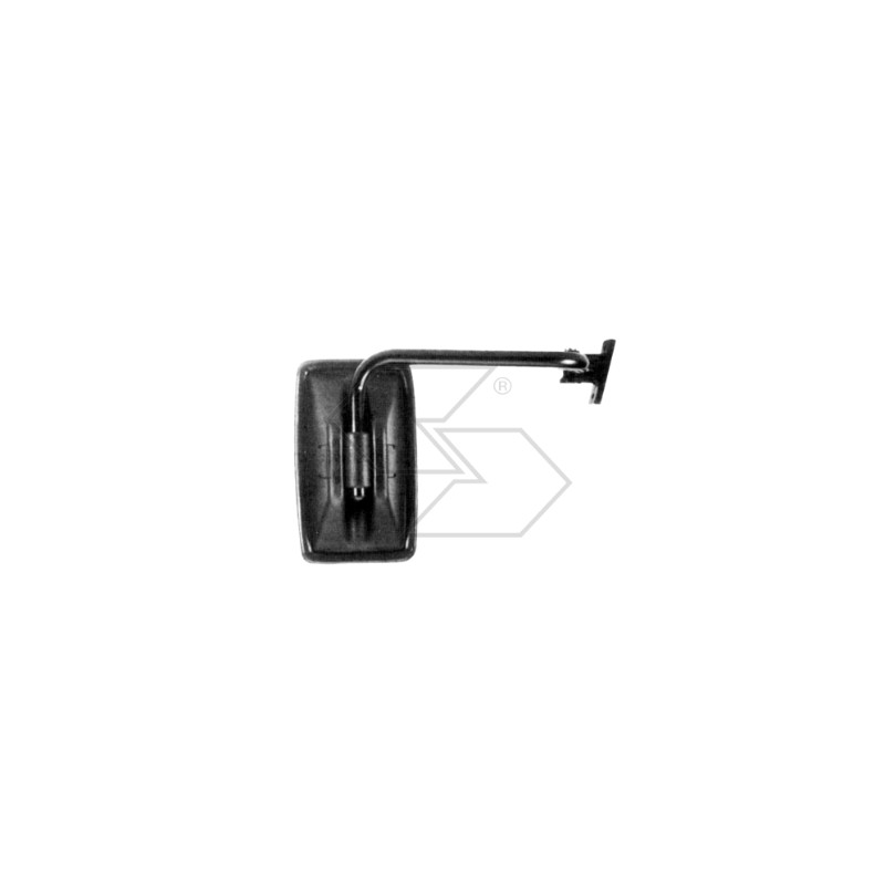 Right rear-view mirror for agricultural tractor cab BREDA 230x140mm