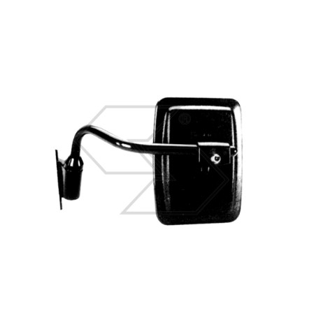 Left-side rear-view mirror for FIAT SAME agricultural tractor cab | Newgardenstore.eu