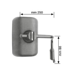 Espejo retrovisor izquierdo para máquina agrícola MERLO y tractores varios