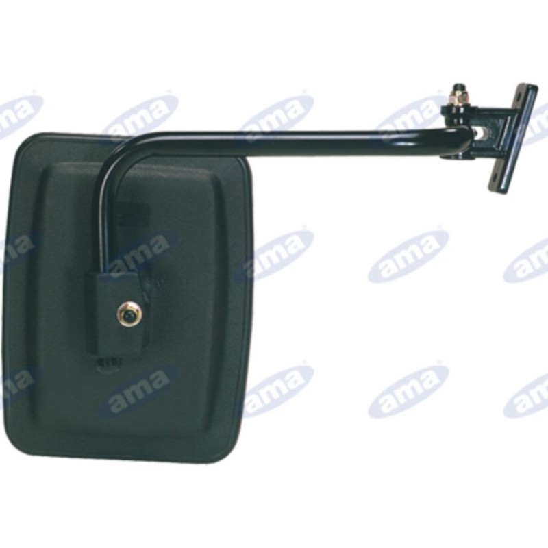 Rear view mirror right L arm 240mm diam. 18mm cup 230x180mm tractor
