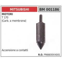 Spillo carburatore a membrana accensione a contatti MITSUBISHI T170 001186