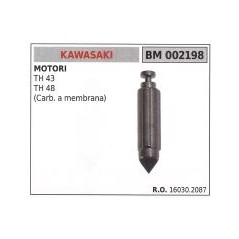 Diafragma aguja carburador KAWASAKI TH 43 TH 48 desbrozadora 16030.2087