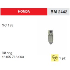 HONDA GC135 lawn mower engine carburettor needle 16155-ZL8-003 16155.ZL8.003 | Newgardenstore.eu