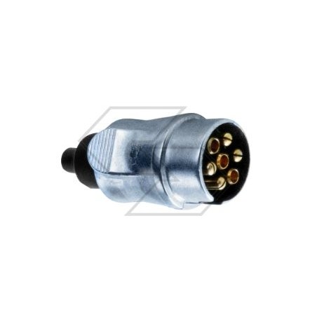 NEWGARDENSTORE Conector de corriente de 7 polos macho para tractor agrícola A08751 | Newgardenstore.eu