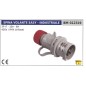 Spina industriale volante easy 3 poli+terra 16A - 6H - 400V trifase 012319