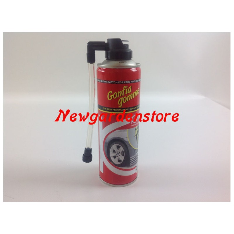 SPRAY RÉPARATEUR DE CREVAISON MOTO TRACTEUR DE PELOUSE 300ML