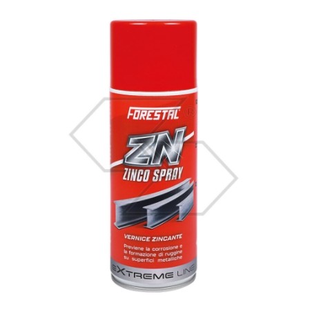 FORESTAL pintura galvanizante en spray 400 ml secado rápido resistente al agua | Newgardenstore.eu