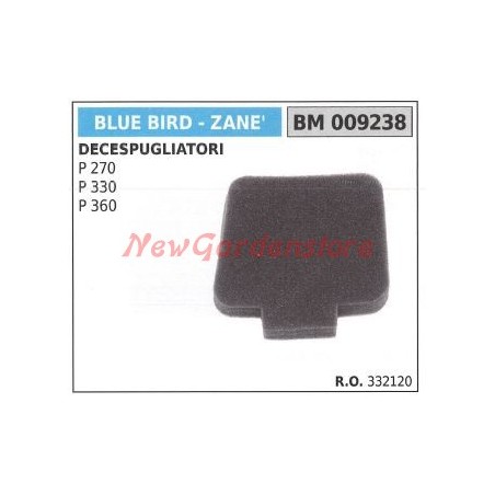 BLUE BIRD filtro de aire esponja para desbrozadora P 270 330 360 009238 | Newgardenstore.eu