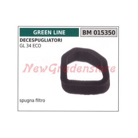 Filtro de aire de esponja Desbrozadora GREEN LINE GL 34 ECO 015350 | Newgardenstore.eu