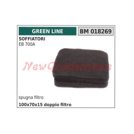 Spugna filtro aria GREEN LINE soffiatore EB 700A 018269 | Newgardenstore.eu