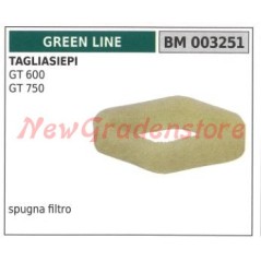 Spugna filtro aria GREEN LINE tagliasiepi GT 600 750 003251 | Newgardenstore.eu