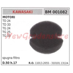 Filtro de aire de esponja motor KAWASAKI TD 24 33 TG 24 25 33 001082 | Newgardenstore.eu