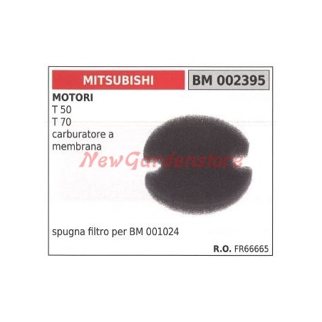Spugna filtro aria MITSUBISHI motore 2 tempi decespugliatore tagliasiepe 002395 | Newgardenstore.eu