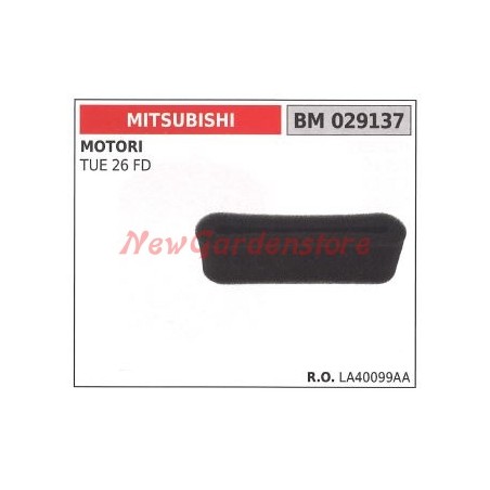 Luftfilterschwamm MITSUBISHI 2-Takt-Motor an Freischneider montiert 029137 | Newgardenstore.eu