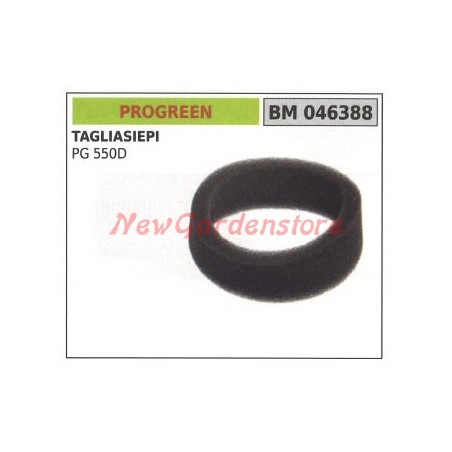 PROGREEN Filtre à air éponge pour tondeuse PG 550D PG550D 046388 | Newgardenstore.eu