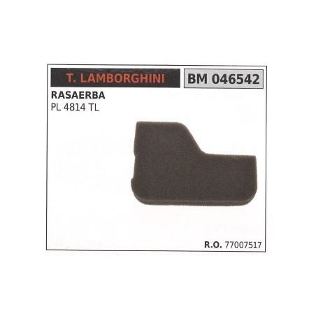 Filtre à air éponge T.LAMBORGHINI pour tondeuse PL 4814 TL 046542 | Newgardenstore.eu