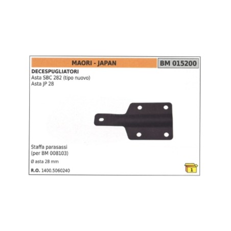 MAORI axle bracket for brushcutter SBC 282 - JP 28 shaft Ø 28 mm | Newgardenstore.eu