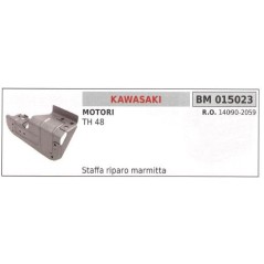 Protection de silencieux KAWASAKI cutterspeed TH 48 015023 | Newgardenstore.eu