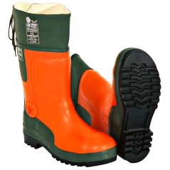 Rubber cut proof forest boots with excellent grip 001001079A