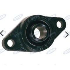Flange bracket with two holes UCFL 204 for agricultural tractor | Newgardenstore.eu