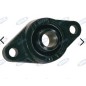 Flange bracket with two holes UCFL 204 for agricultural tractor